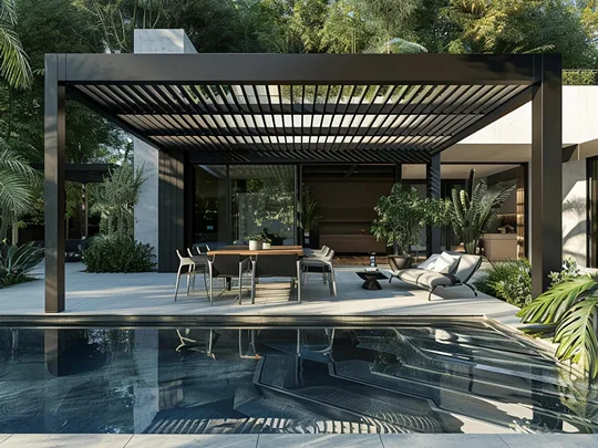 Elit Pergola — dış mekân gölgelendirme sistemleri
